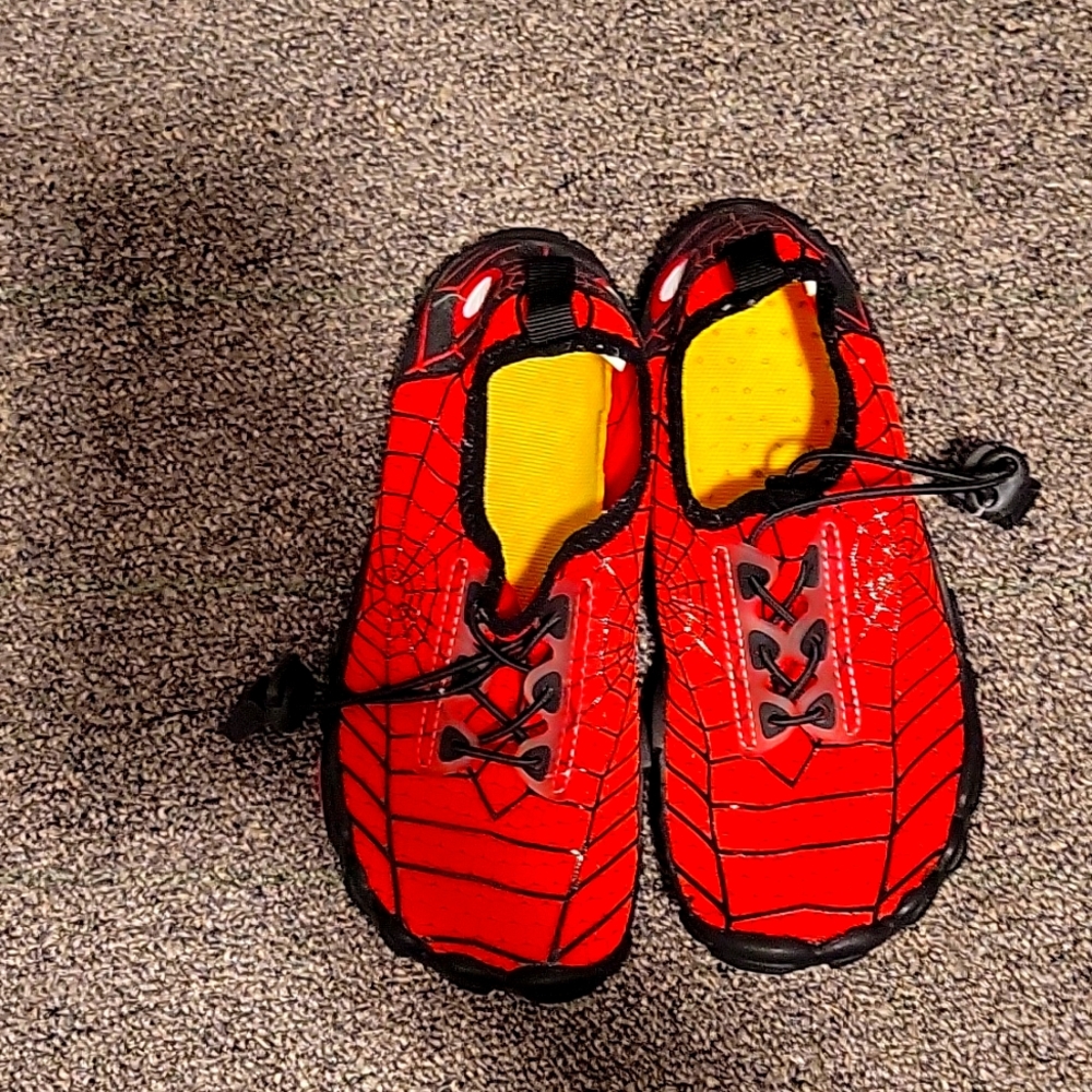 Spiderman water shoe